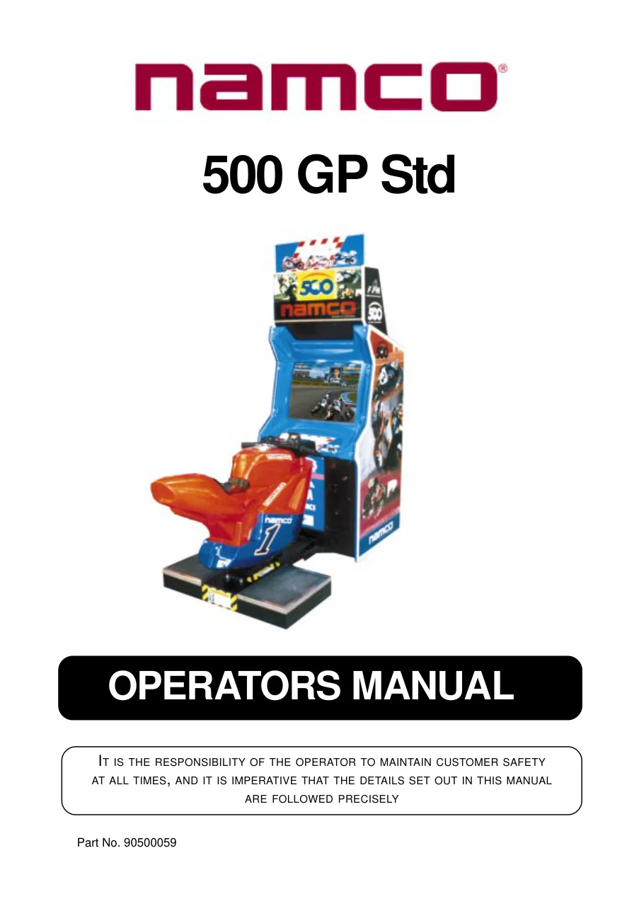 500 gp standard manual|namco|games|.webp