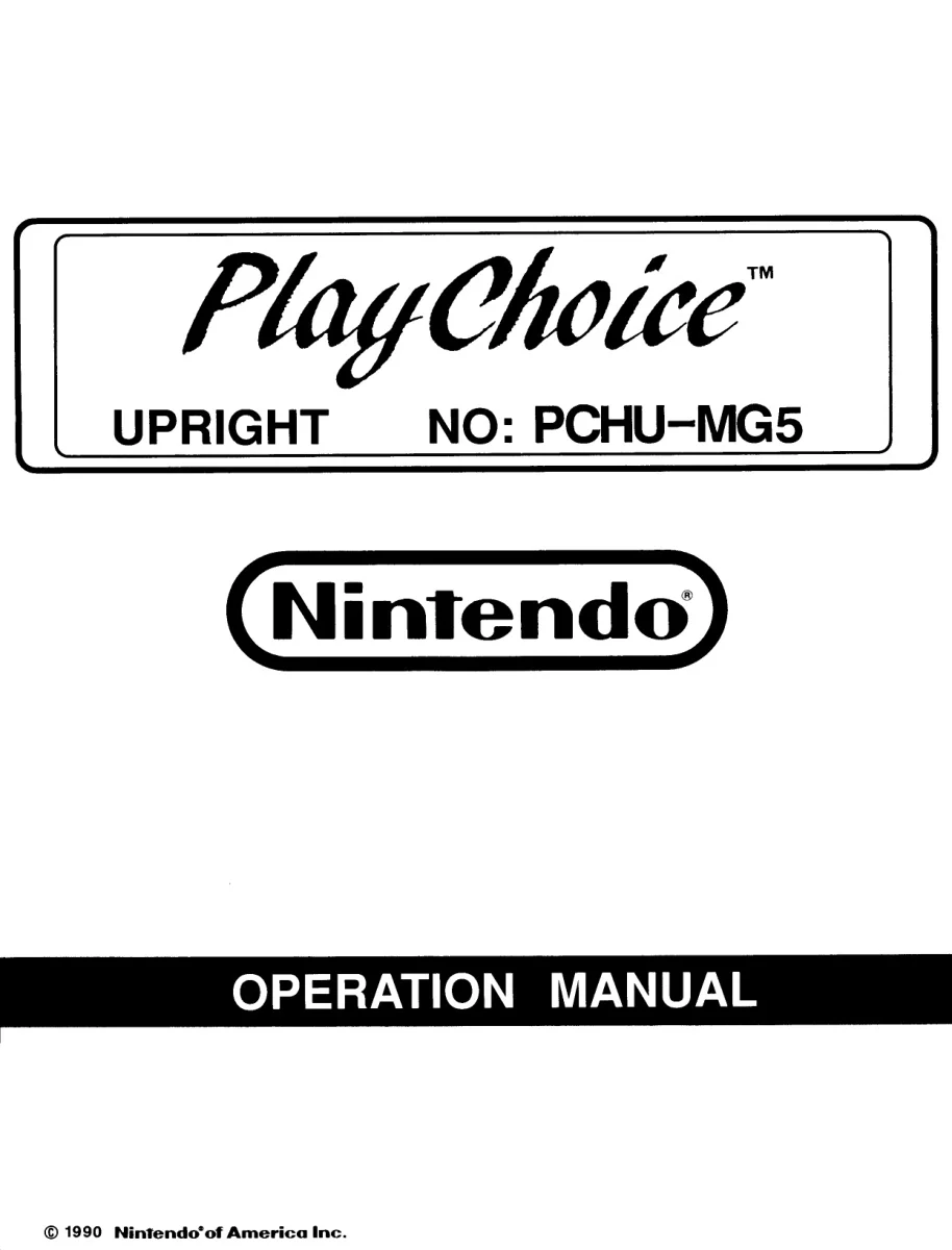 arcade play choice upright by operation manual|nintendo|cabinets|.webp