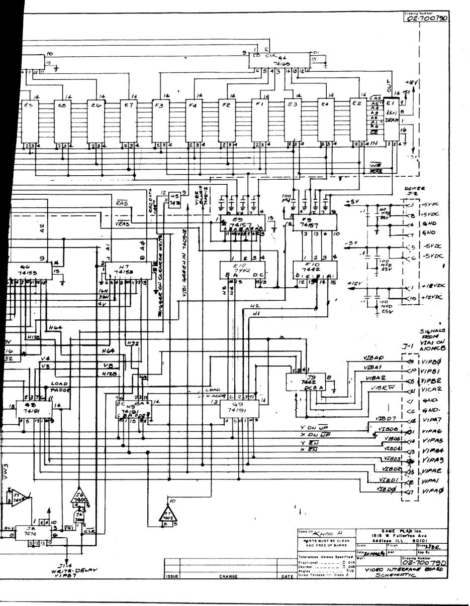 board kaos by gameplan inc schematic|game-plan|schematics-and-wiring|.webp