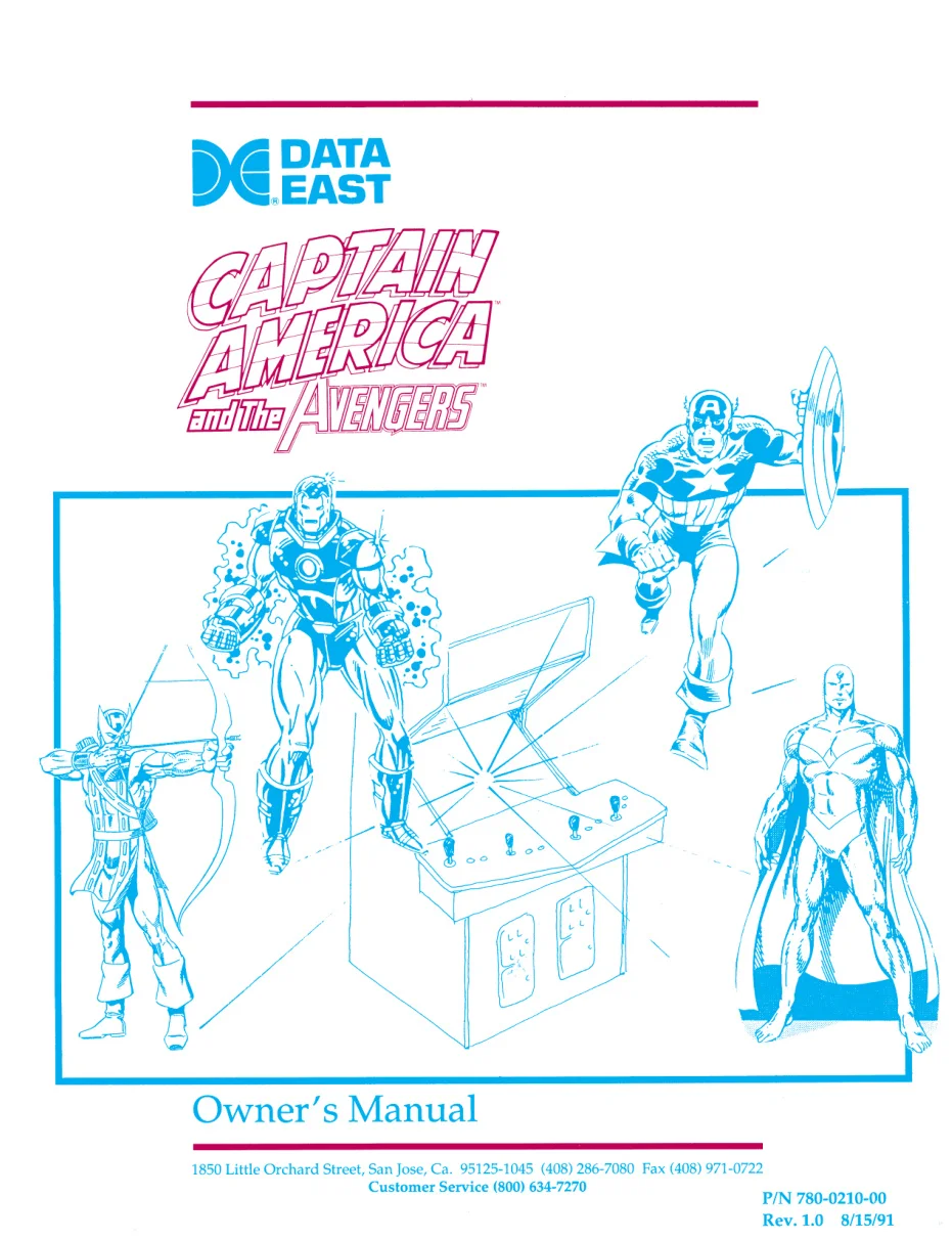 captain america the avengers manual|data-east|games|.webp