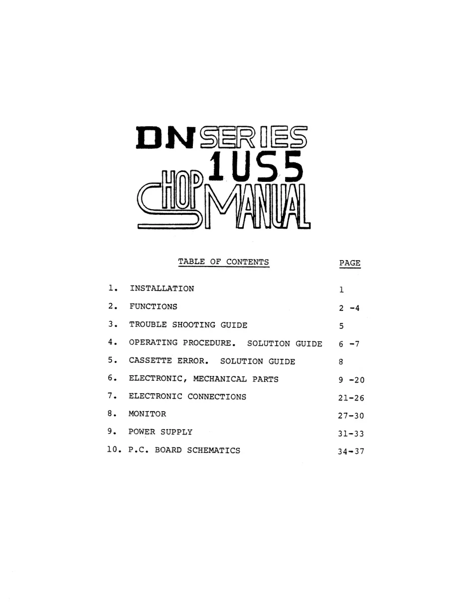 deco cassette dn-1us5 upright manual|data-east|cabinets|.webp
