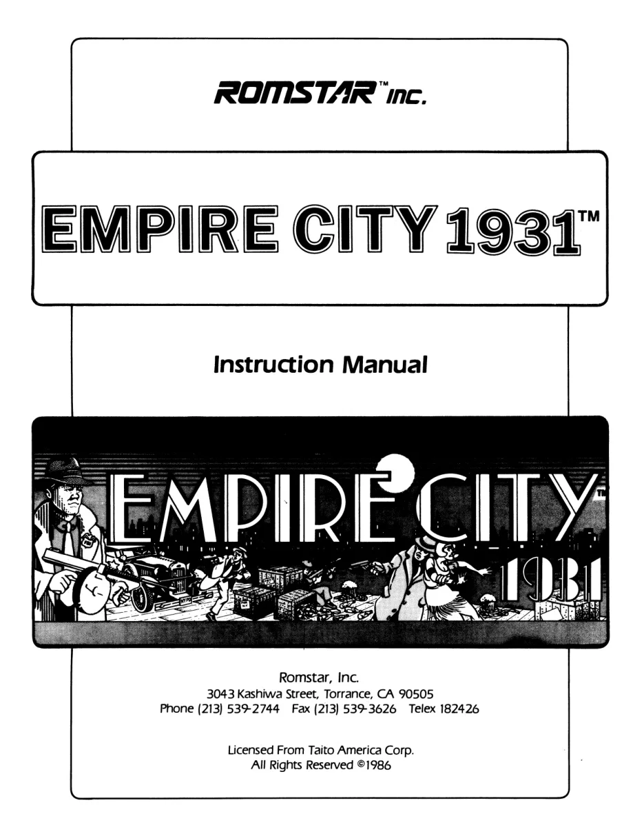 empire city 1931 instruction manual|seibu|games|.webp