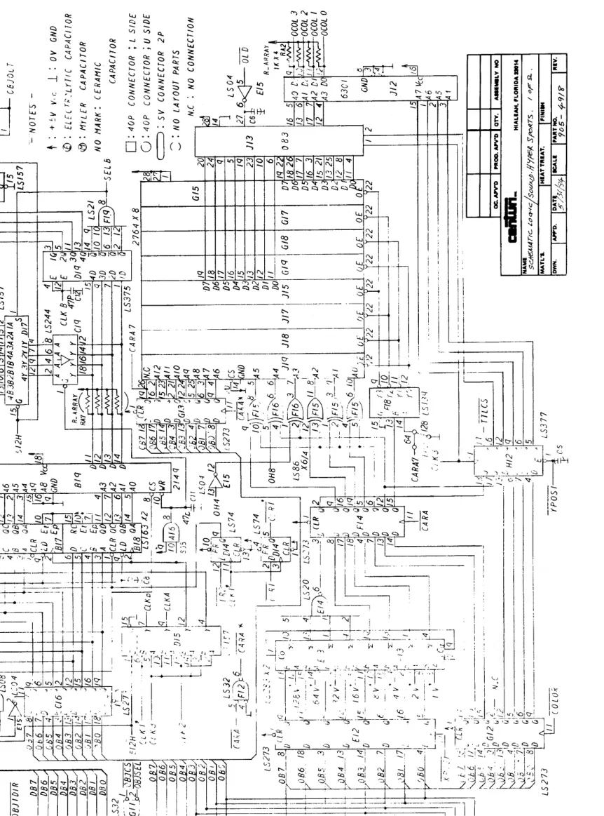 hyper sports schematic|konami|schematics-and-wiring|.webp
