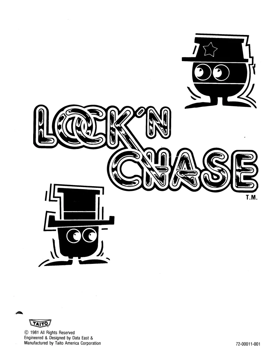 lock n chase manual|data-east|games|.webp