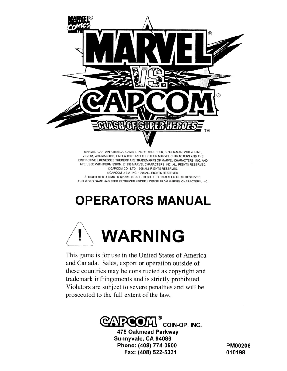 marvelvs manual|capcom|games|.webp