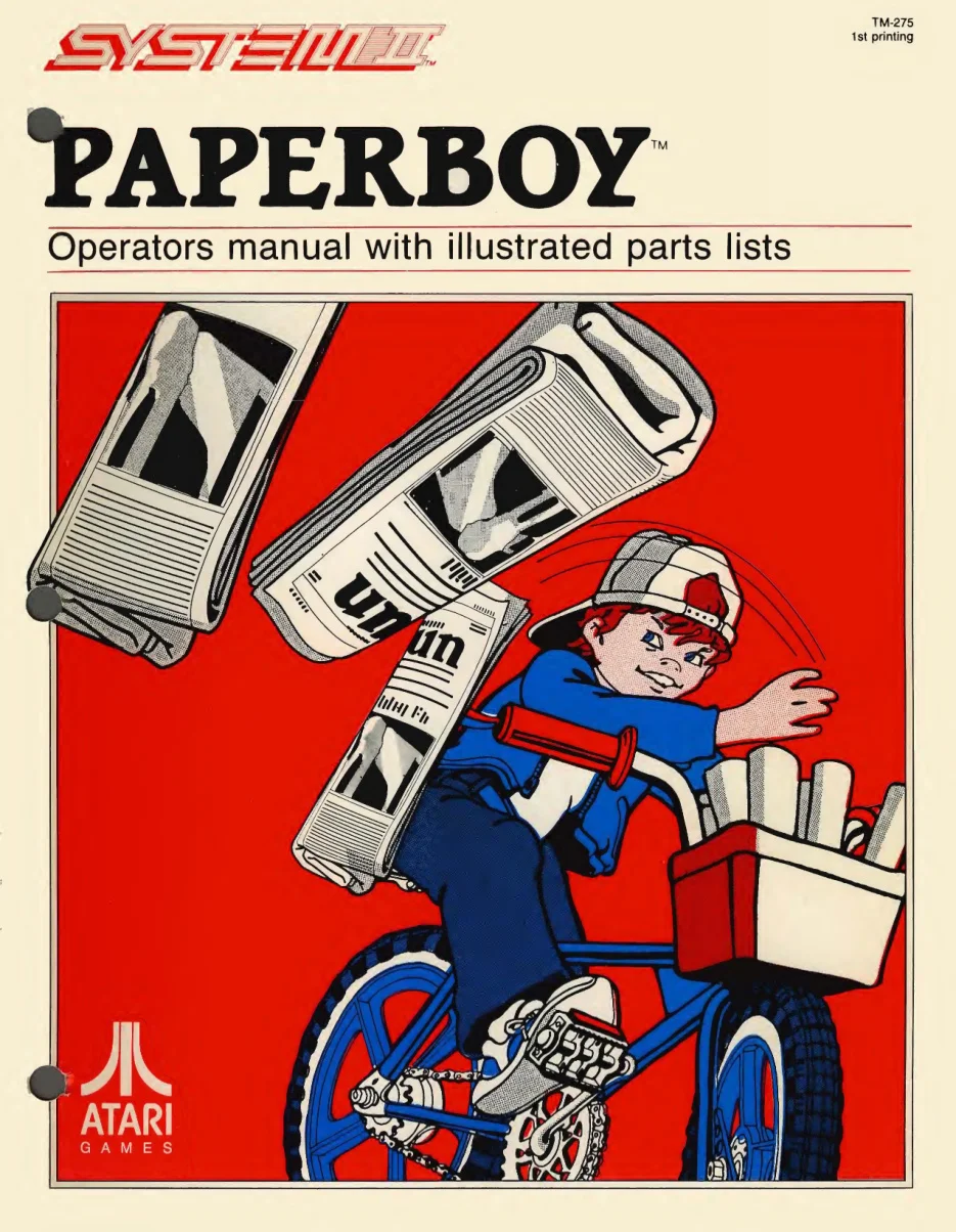 paperboy manual|atari|games|.webp