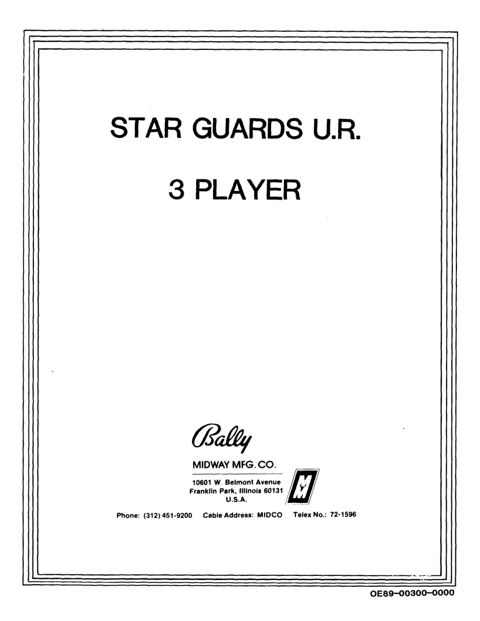 star guards u r 3 player manual|bally-midway|games|.webp