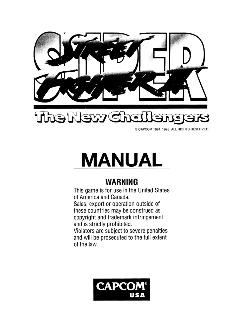 super street fighter 2 manual|capcom|games|.webp
