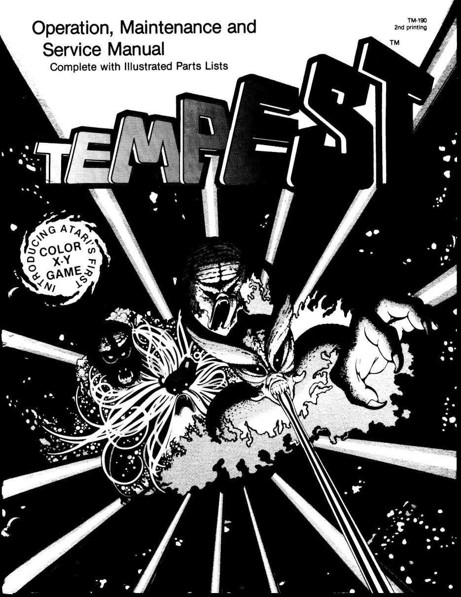 tempest maintainance service manual|atari|games|.webp