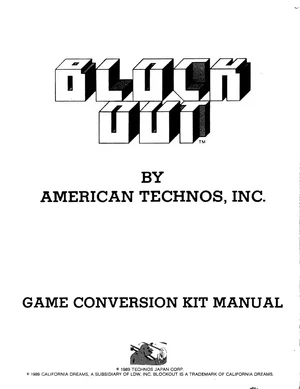 block out game conversion kit instructions|technos|games|.webp