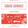 Sidearms By Romstar Inc instruction manual (Capcom)